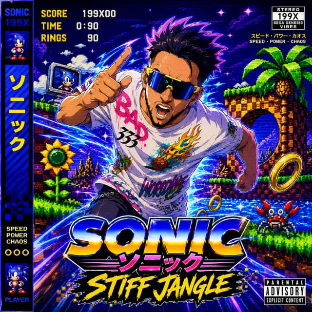 Obal: Sonic — Stiff Jangle